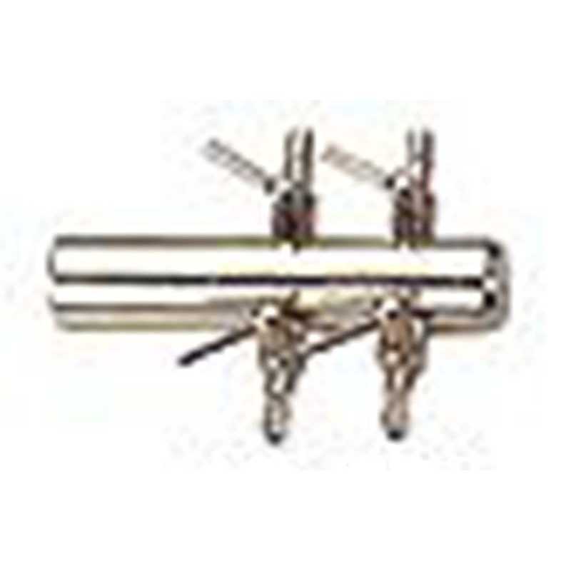 Rubinetto in metallo - 4 uscite 4-6mm