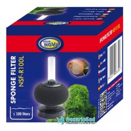 AQUA NOVA Filtre exhausteur rond NSF-R100L