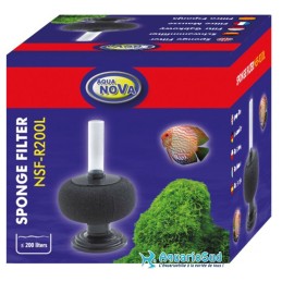 AQUANOVA Runder Abluftfilter NSF-R200L