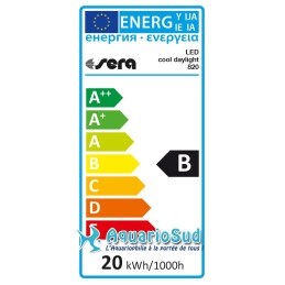 SERA Led X-Change Tube Luce diurna fredda 820 mm 18W