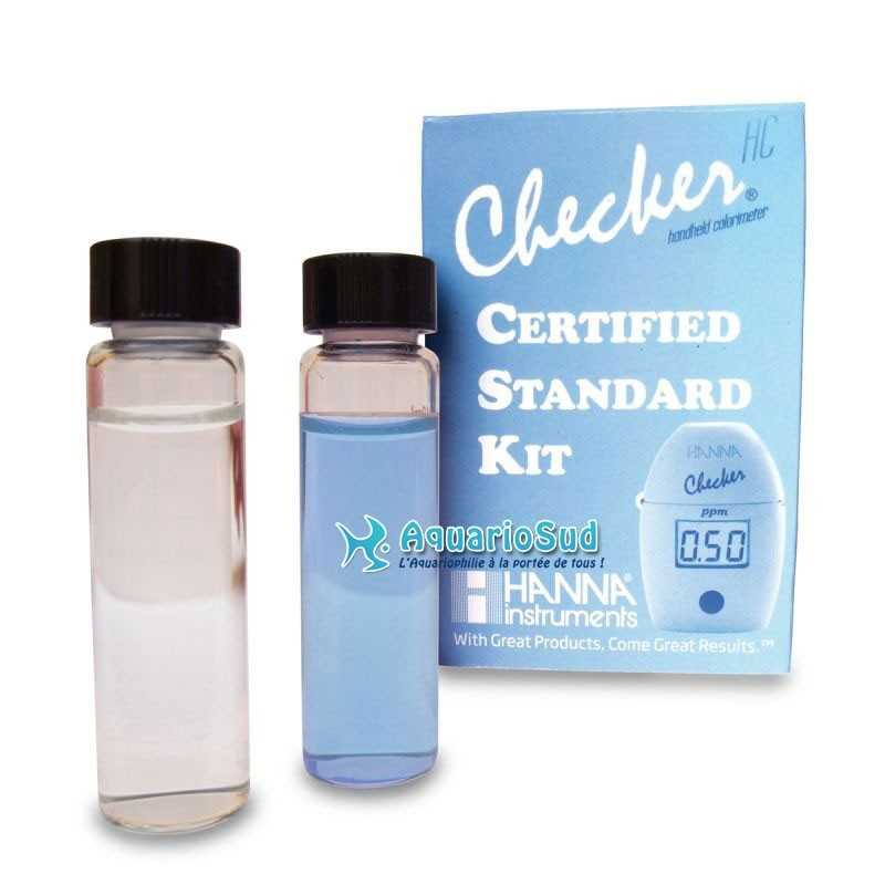 HANNA - Solutions étalons phosphate à 0 et 1mg/L - HI713-11