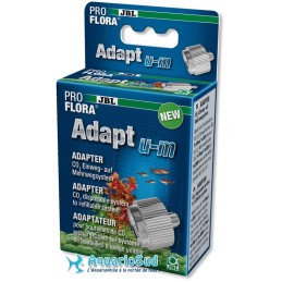 JBL ProFlora Adapt u-m 2 : Adaptateur pour conversion des bouteilles à usage unique aux bouteilles rechargeables