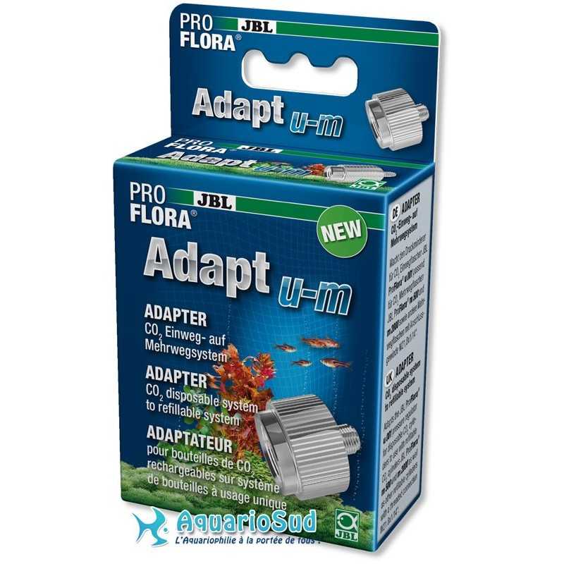 JBL ProFlora Adapt u-m 2 : Adaptateur pour conversion des bouteilles à usage unique aux bouteilles rechargeables