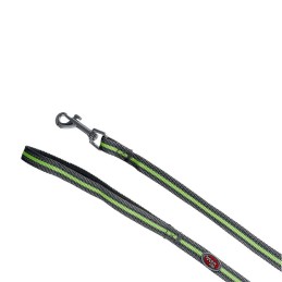 Guinzaglio in nylon riflettente grigio PETNOVA - Taglia S