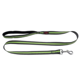 Guinzaglio in nylon riflettente grigio PETNOVA - Taglia L