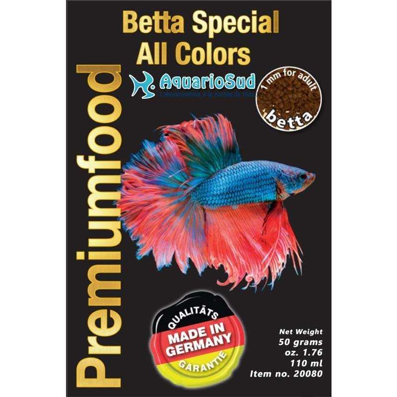 DISCUSFOOD Betta Especial Todos los Colores