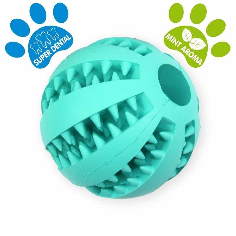 DOG LIFE STYLE Runder Ball - Minzgeschmack