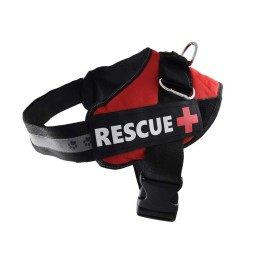 Arnés para perros RESCUE Plus Red