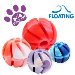 DOG LIFE STYLE Snackball Flottant - Arôme Vanille