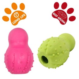 DOG LIFE STYLE Jumping ball Ø 9.5cm - Arôme boeuf