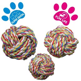 Balle en coton multicouleurs