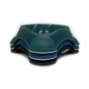 MPETS Bol Simple Plastique pour Chien - Coloris divers