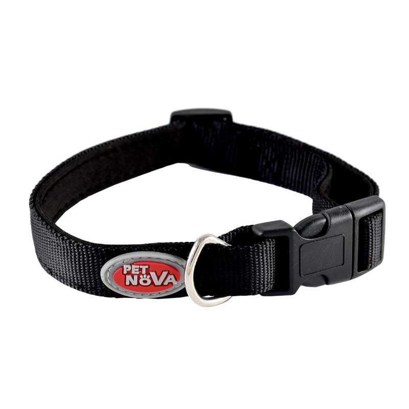 Collar para perro negro PETNOVA