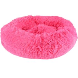 Coussin rond anti-stress pour chien Ø 50cm - Colori rose