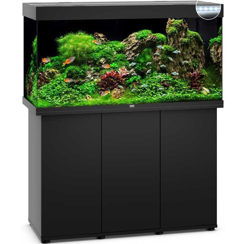 JUWEL Rio 350 Line LED con gabinete negro