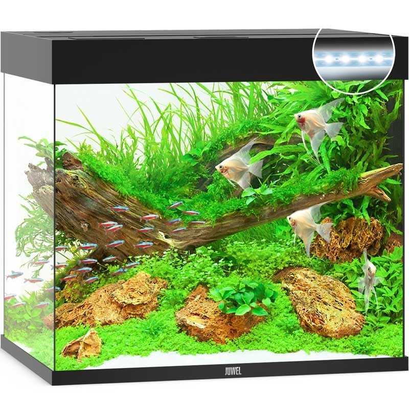 Acuario JUWEL Lido 200 Line Led negro