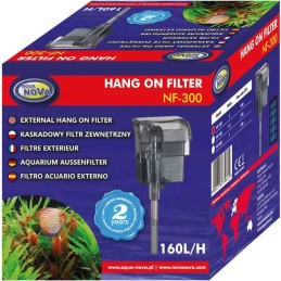 AQUA NOVA NF-300 Filtre cascade pour aquarium jusqu'à 60 litres