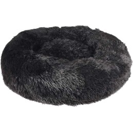 Coussin rond anti-stress pour chien Ø 70cm - Colori noir