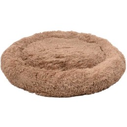 Coussin rond anti-stress pour chien Ø 90cm - Colori moka