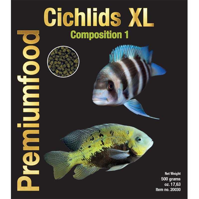 DISCUSFOOD Cichlids XL Composizione 1