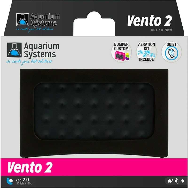 AQUARIUM SYSTEMS Vento 2 - Luftpumpe 140 L/H