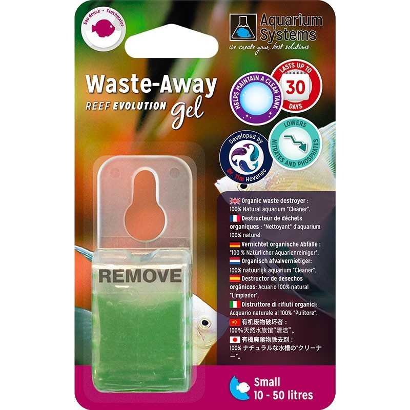 Gel Waste-Away para SISTEMAS DE ACUARIO - Pequeño