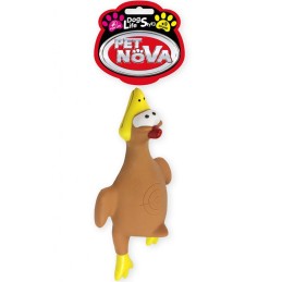 Giocattolo per cani a forma di anatra 26 cm