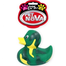DOG LIFE STYLE Canard , 7cm, vert