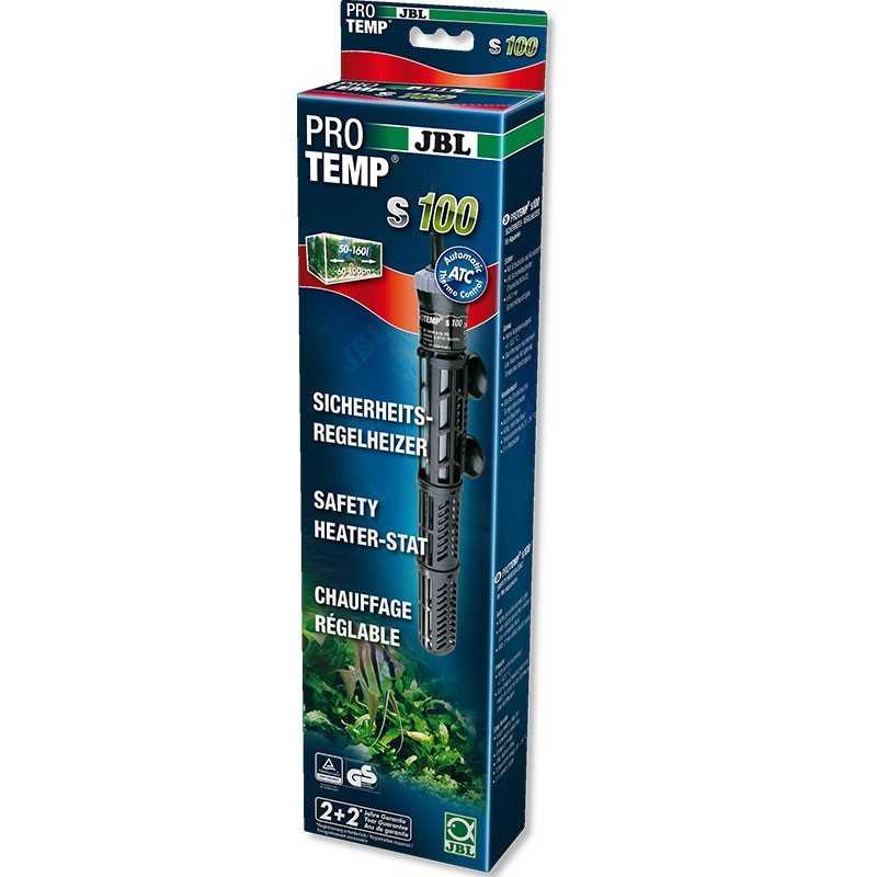 JBL ProTemp S - Calentador de acuario de 25 a 300 vatios