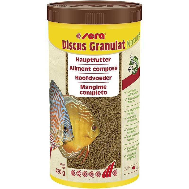 SERA Discus Granulado Naturaleza 1000ml