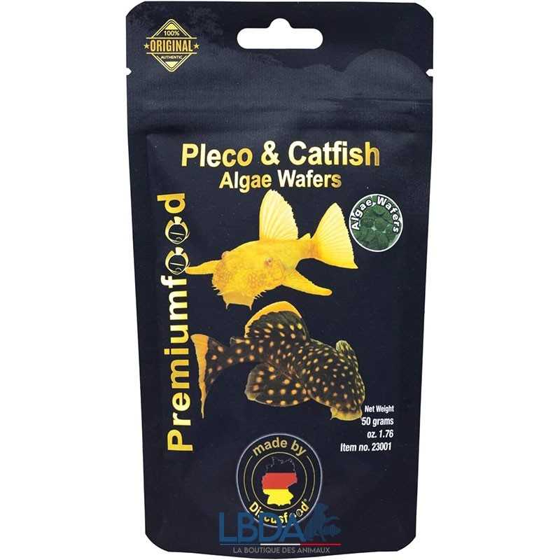 Obleas de algas DISCUSFOOD para pleco y bagre 50 g
