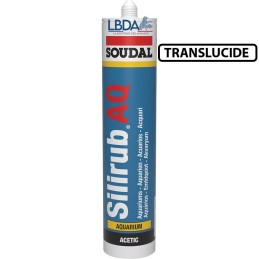 SOUDAL Silirub AQ Translucent - Silicone speciale per acquari