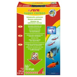 SERA Super Carbon - Carbón activado - 250 g