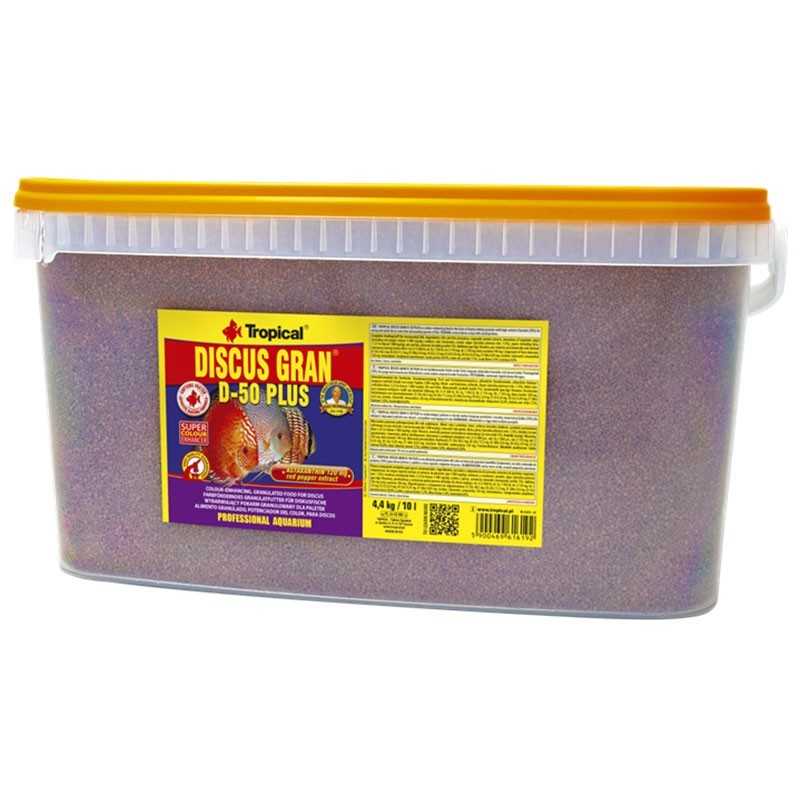 TROPICAL Discus Gran D-50 Plus 10 litros