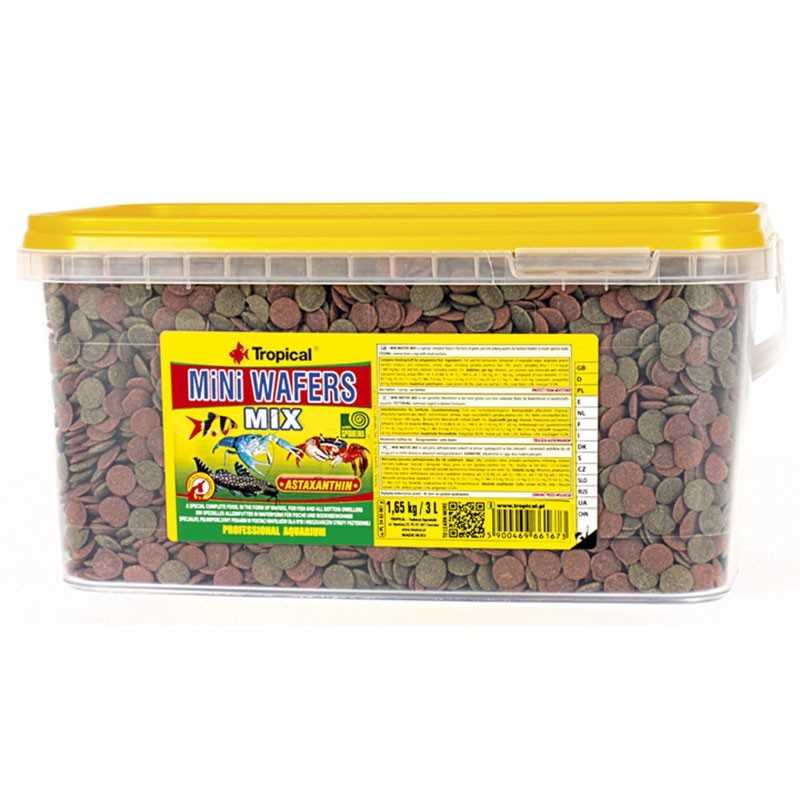 TROPICAL Mini Wafers Mix 3 litres