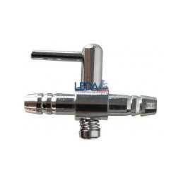 AQUA NOVA Rubinetto dritto in metallo - 1 uscita