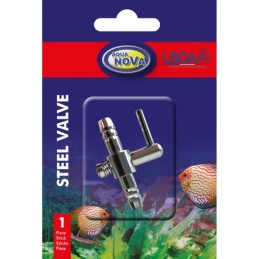 AQUA NOVA Rubinetto dritto in metallo - 1 uscita