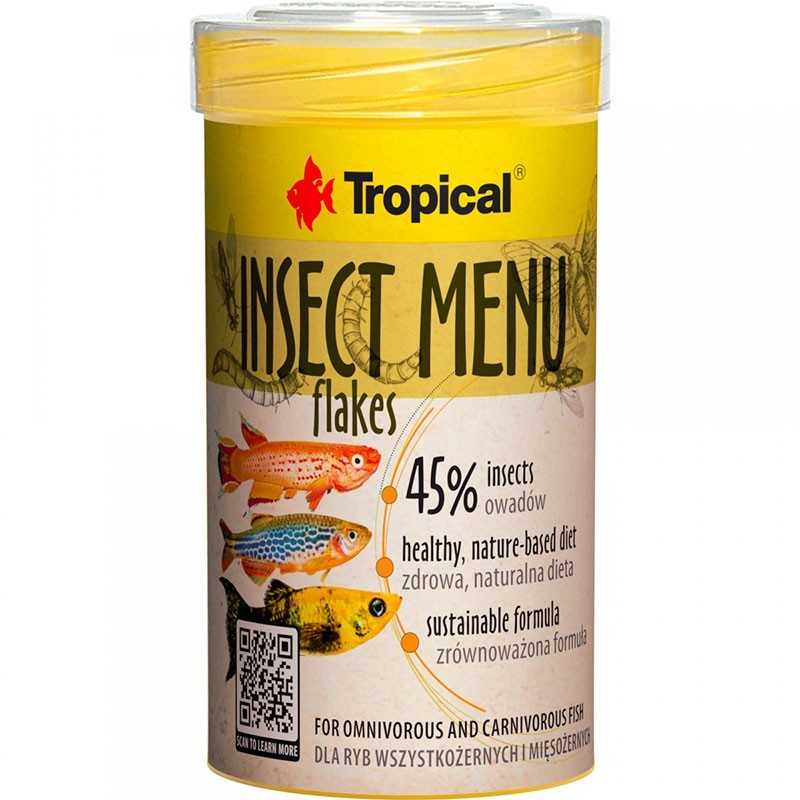 Menù per insetti TROPICAL Flakes 250ml