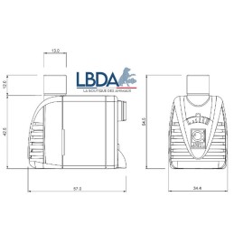 JBL ProFlow t500 - Aquarium-Wasserpumpe