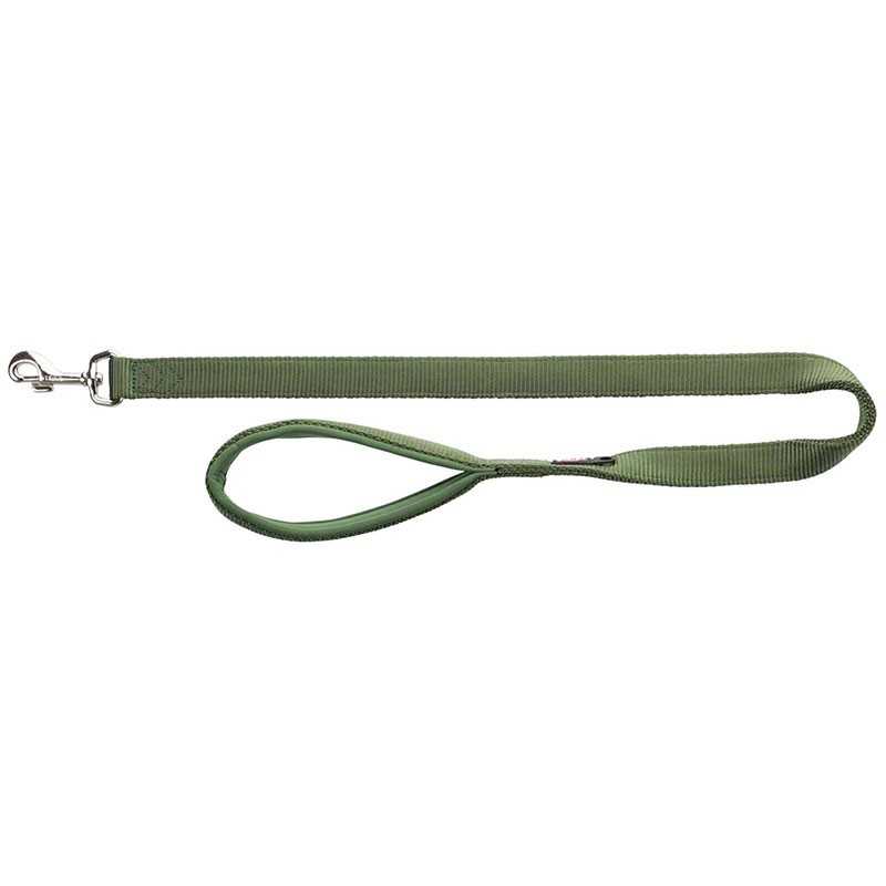 TRIXIE Laisse Premium Vert Forêt - Taille XS