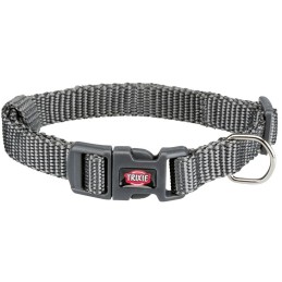 Collar para perros TRIXIE Premium color gris grafito