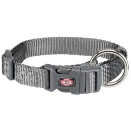 Collar para perros TRIXIE Premium color gris grafito