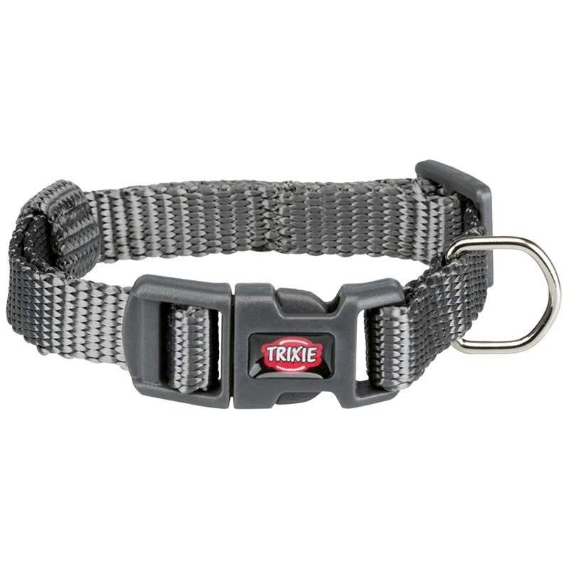 TRIXIE Premium Graphitgraues Hundehalsband