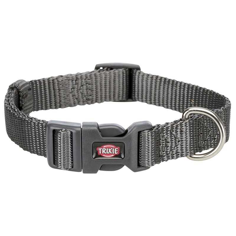 TRIXIE Premium Graphite Grey Dog Collar