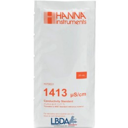 HANNA HI70031 - Solution d'étalonnage 1413 µS