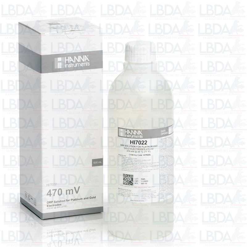 HANNA HI7022 - Solución de prueba Rédox 470 mV