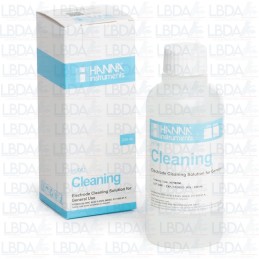 HANNA INSTRUMENTS HI7061M - Solución de limpieza de electrodos de 230 ml