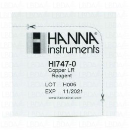 HANNA INSTRUMENTS HI747-25 Reagenti per mini fotometro HI718 Rame