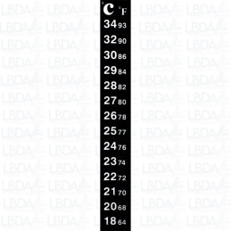 AQUA NOVA T07 - Termometro adesivo