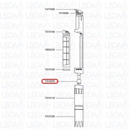 Explosionszeichnung des EHEIM Quick Vacpro Staubsaugers